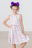 Beach Days Tank Twirl Dress - Aaria Tees Aaria Tees