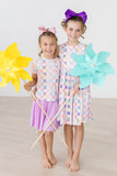 Beach Days Tank Twirl Dress - Aaria Tees Aaria Tees