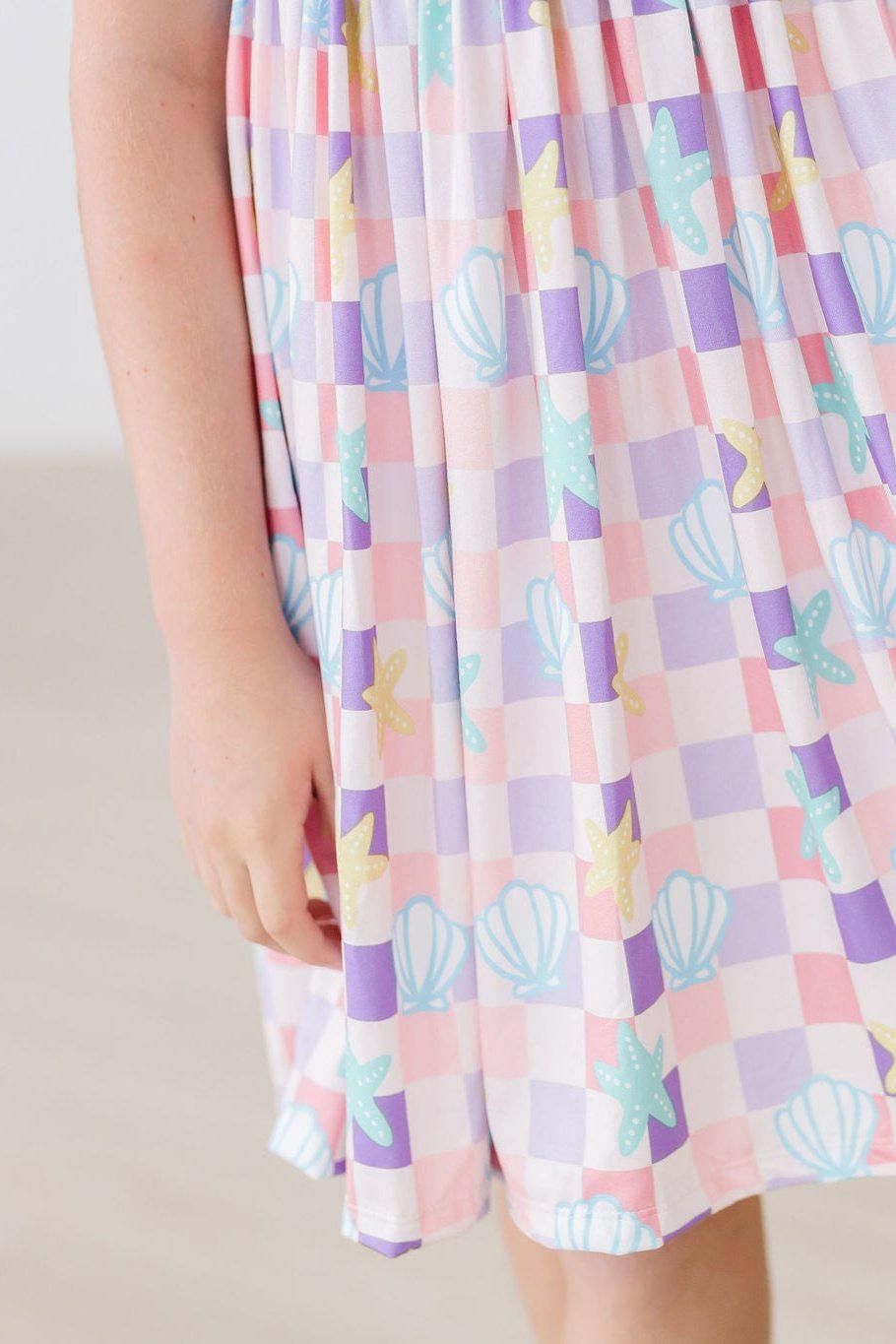 Beach Days Tank Twirl Dress - Aaria Tees Aaria Tees