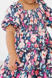 Beauty in Bloom Smocked Ruffle Dress - Aaria Tees Aaria Tees