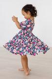 Beauty in Bloom Smocked Ruffle Dress - Aaria Tees Aaria Tees