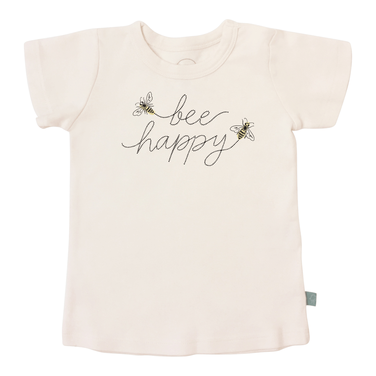 graphic tee | bee happy - Aaria Tees