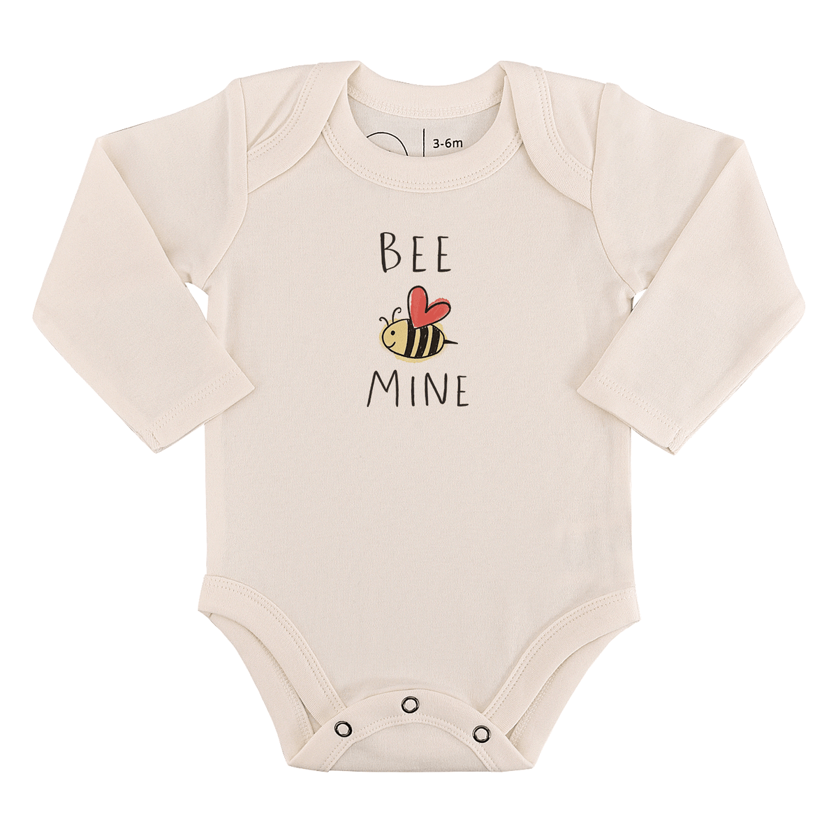 long sleeve graphic bodysuit | bee mine - Aaria Tees