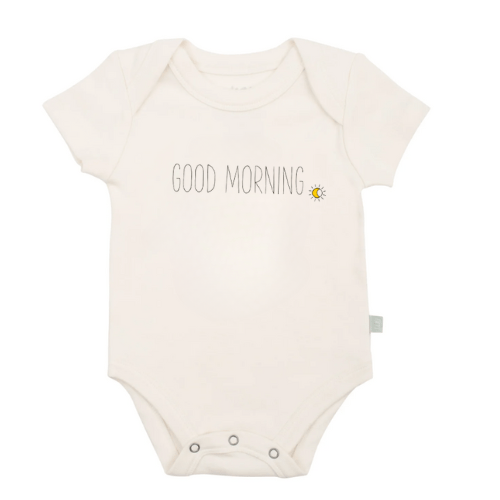 graphic bodysuit | good morning - Aaria Tees Aaria Tees