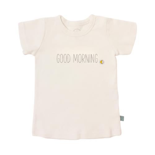 graphic tee | good morning - Aaria Tees