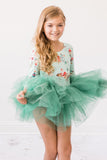 Believe in Your Elf 3/4 Tutu Leotard - Aaria Tees Aaria Tees