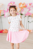 Berries & Bows S/S Ruffle Tee - Aaria Tees Aaria Tees