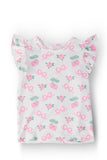 Berries & Bows S/S Ruffle Tee - Aaria Tees Aaria Tees