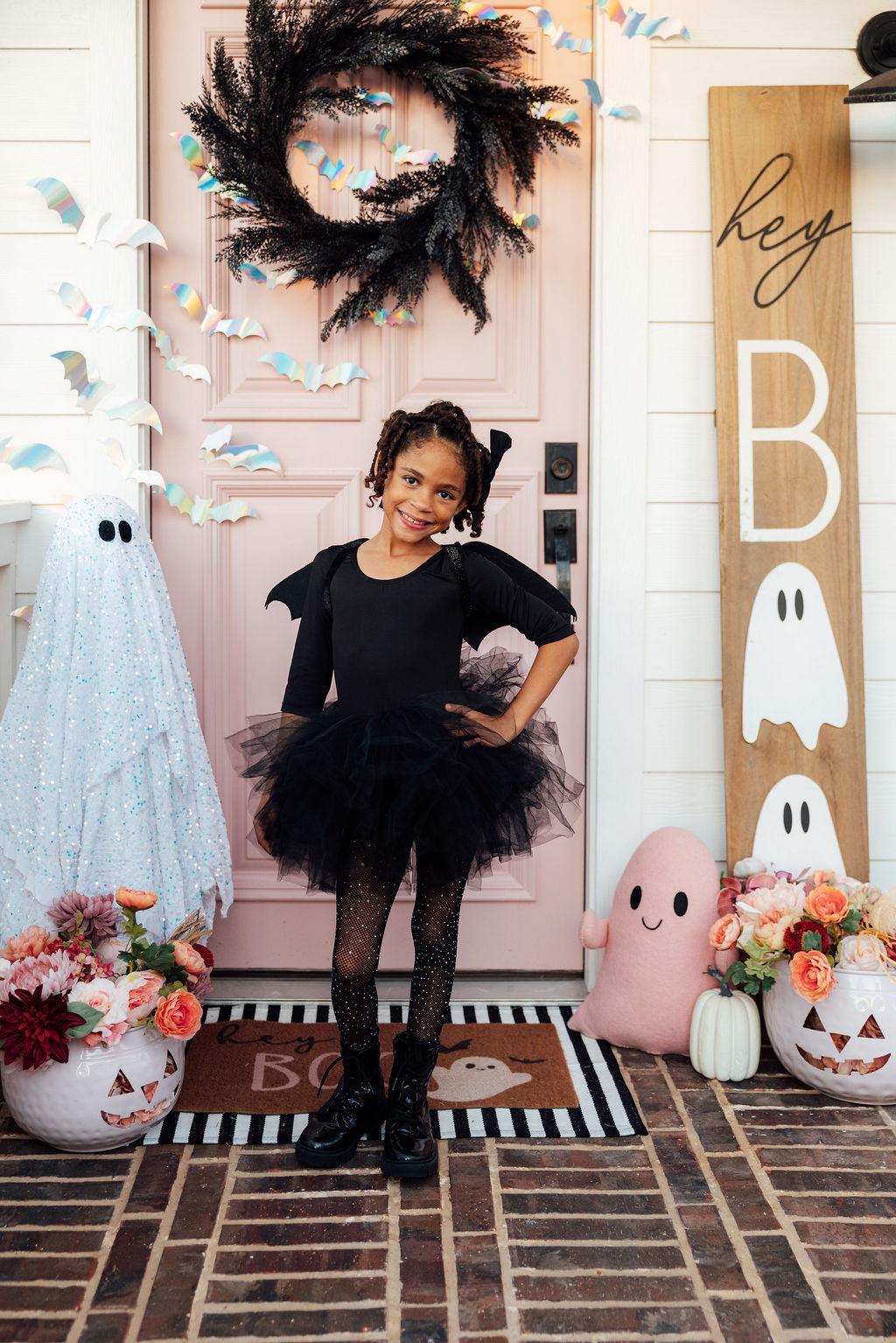 Black 3/4 Tutu Leotard - Aaria Tees Aaria Tees