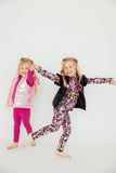 Black Checker Puffer Vest - Aaria Tees Aaria Tees