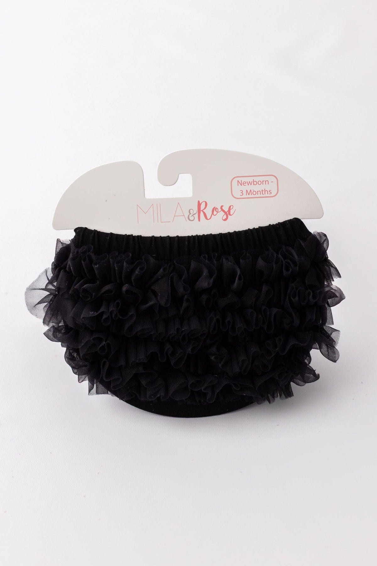 Black Ruffle Bum Bloomer - Aaria Tees