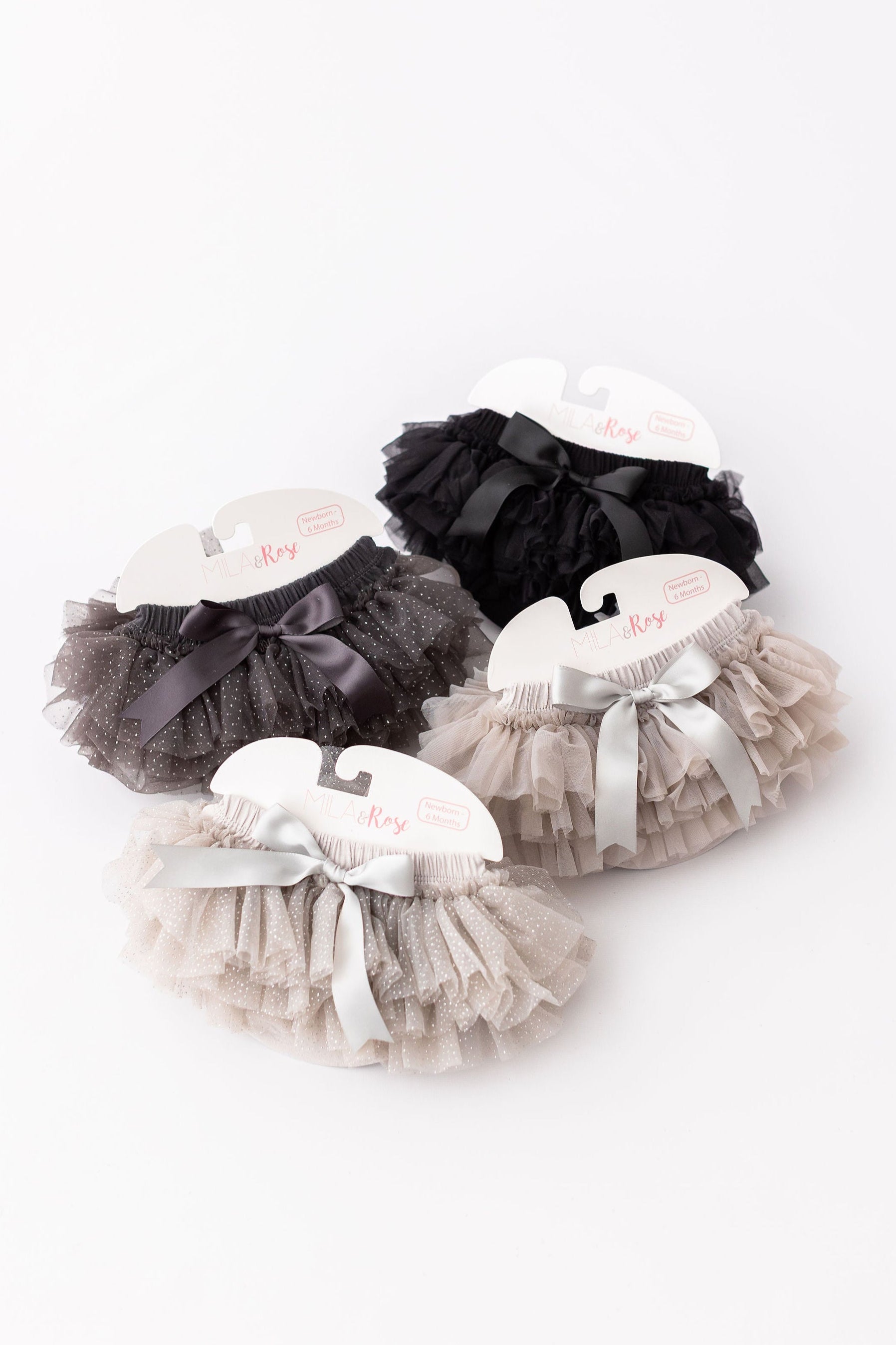 SALE Silver Ruffle Tutu Bloomer - Aaria Tees Aaria Tees