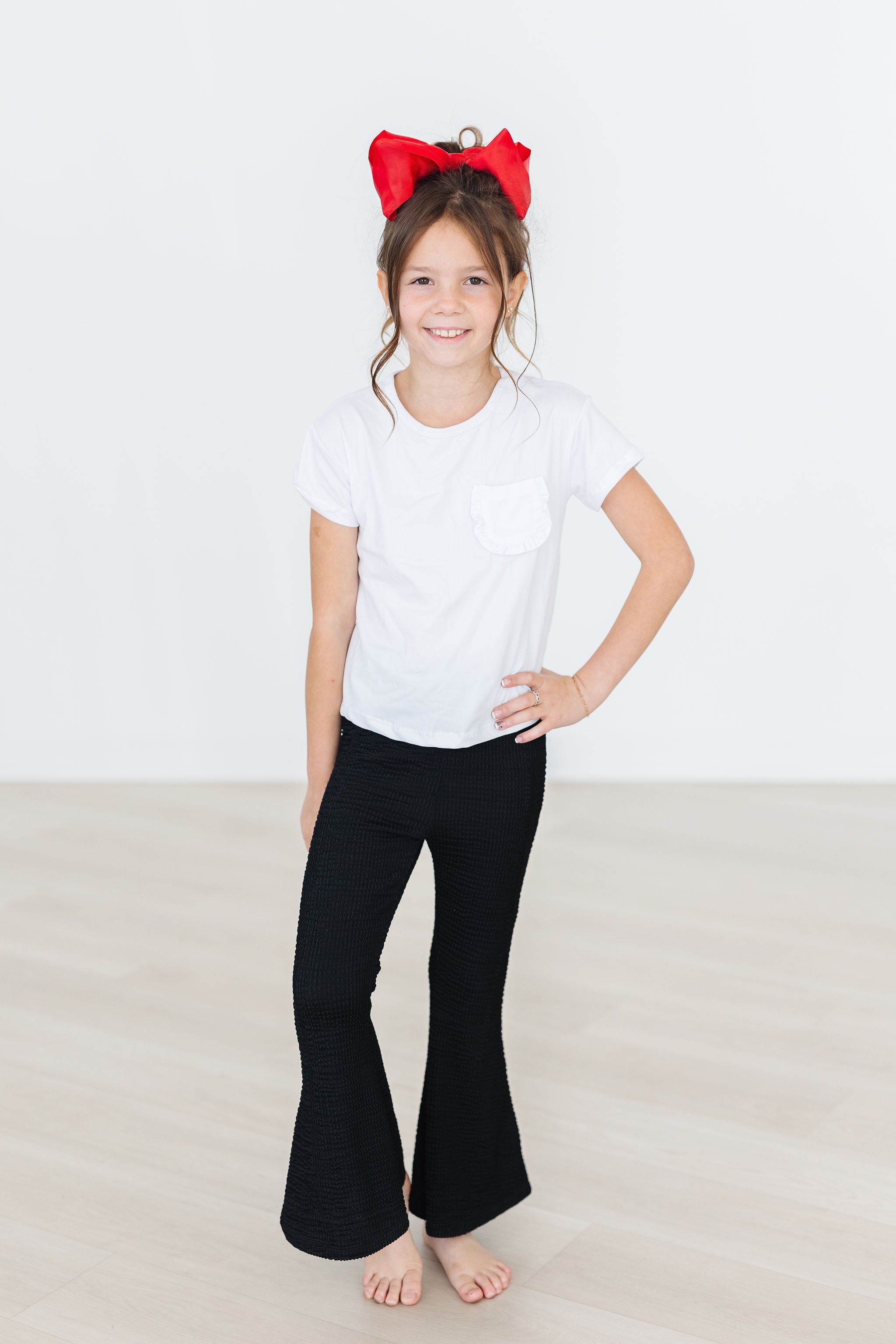 Black Scrunchy Bells - Aaria Tees Aaria Tees