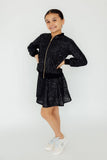 Black Sequin Jacket - Aaria Tees Aaria Tees