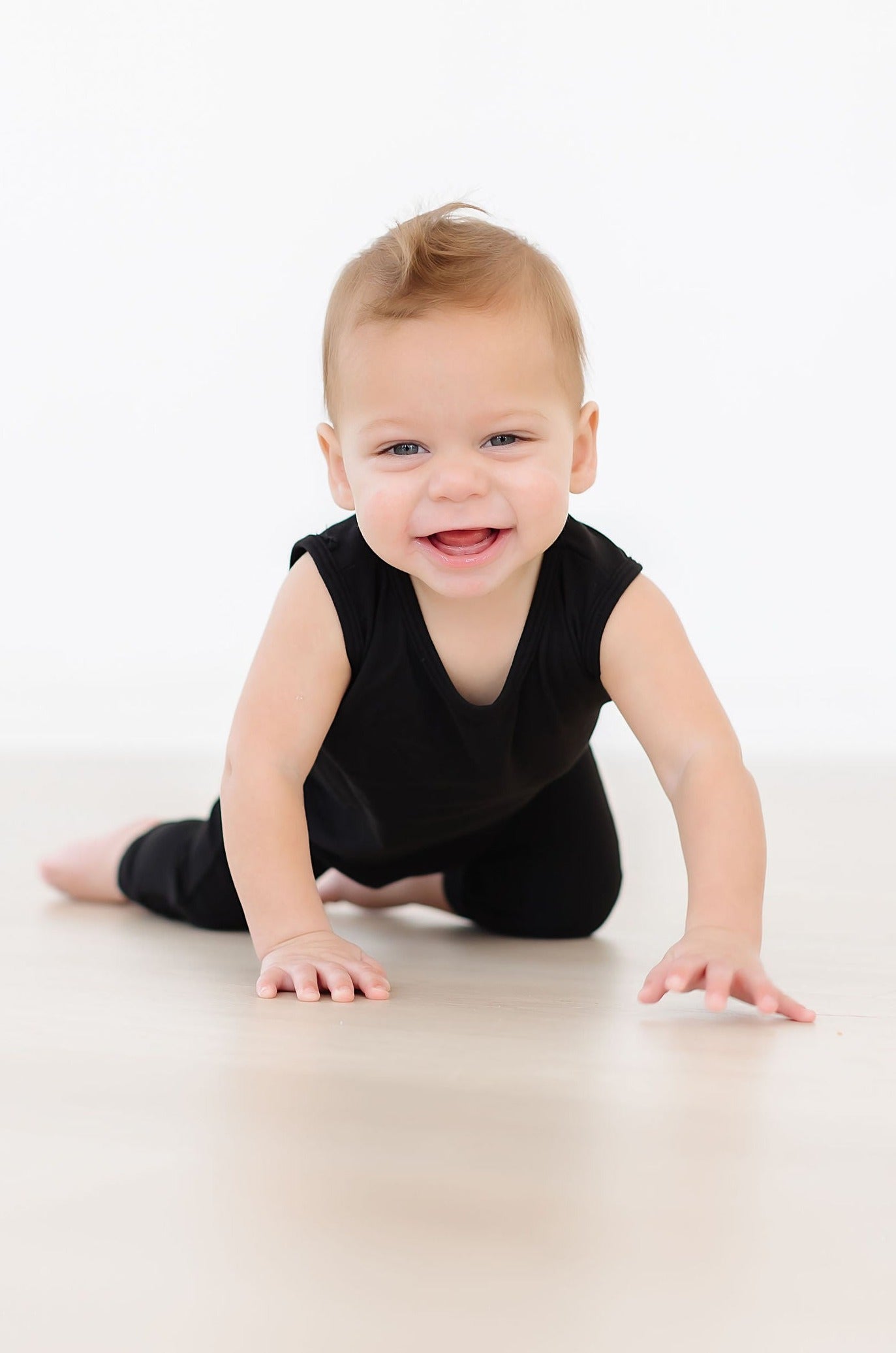 Black Tank One-Piece Jogger - Aaria Tees Aaria Tees