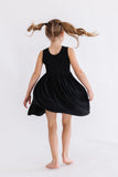Black Tank Pocket Twirl Dress - Aaria Tees Aaria Tees
