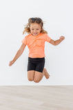 Black Twirl Shorts - Aaria Tees Aaria Tees