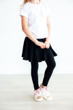 Black Twirl Skegging - Aaria Tees Aaria Tees