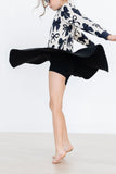 Black Twirl Skort - Aaria Tees Aaria Tees