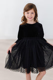 Black Velvet Tutu Dress - Aaria Tees Aaria Tees