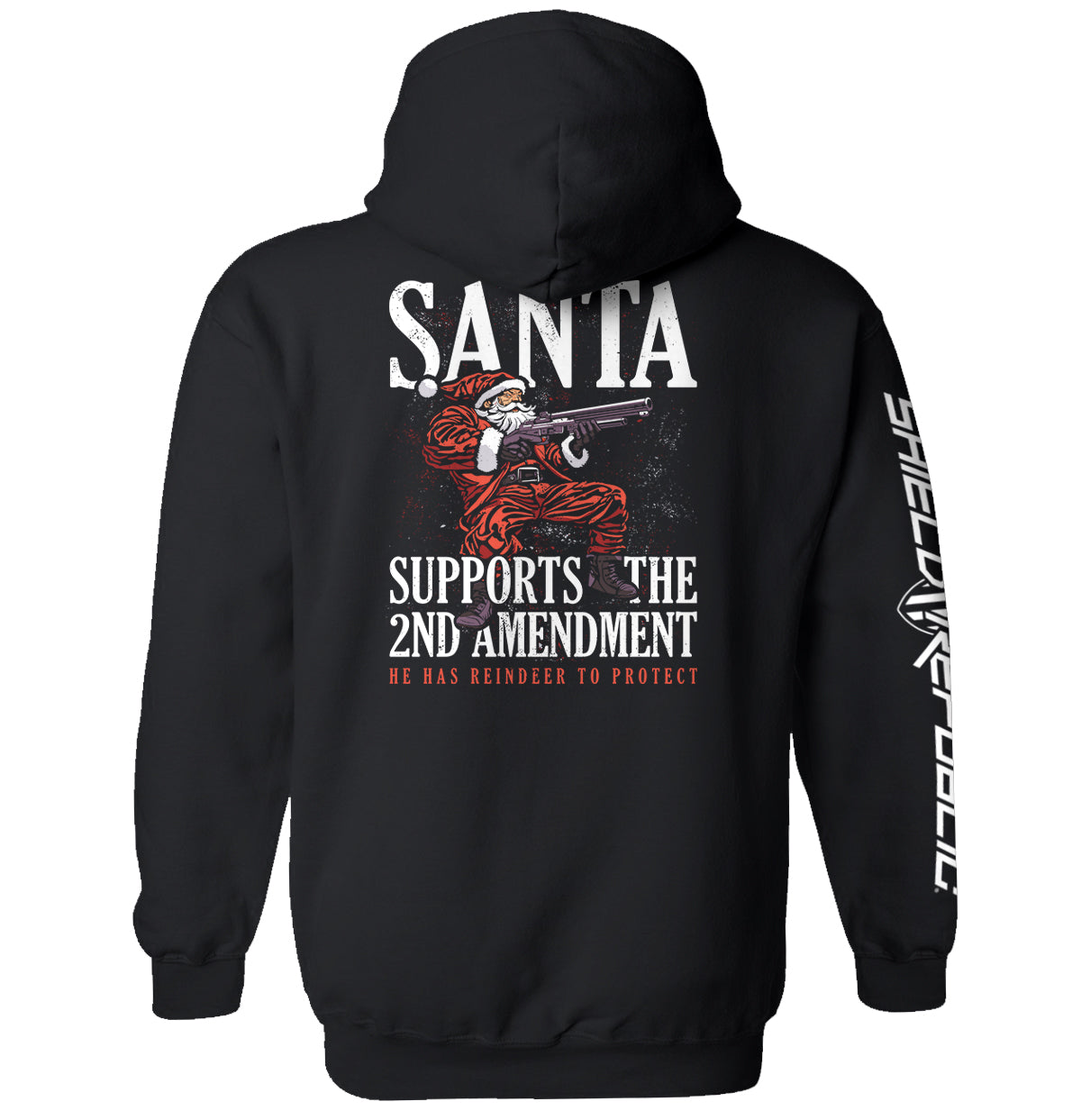 Santa Supports the 2nd Amendment - Aaria Tees Aaria Tees