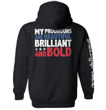 My Pronouns Are Beautiful Brilliant And Bold Aaria Tees