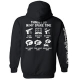 Things I Do In My Spare Time Guns - Aaria Tees Aaria Tees