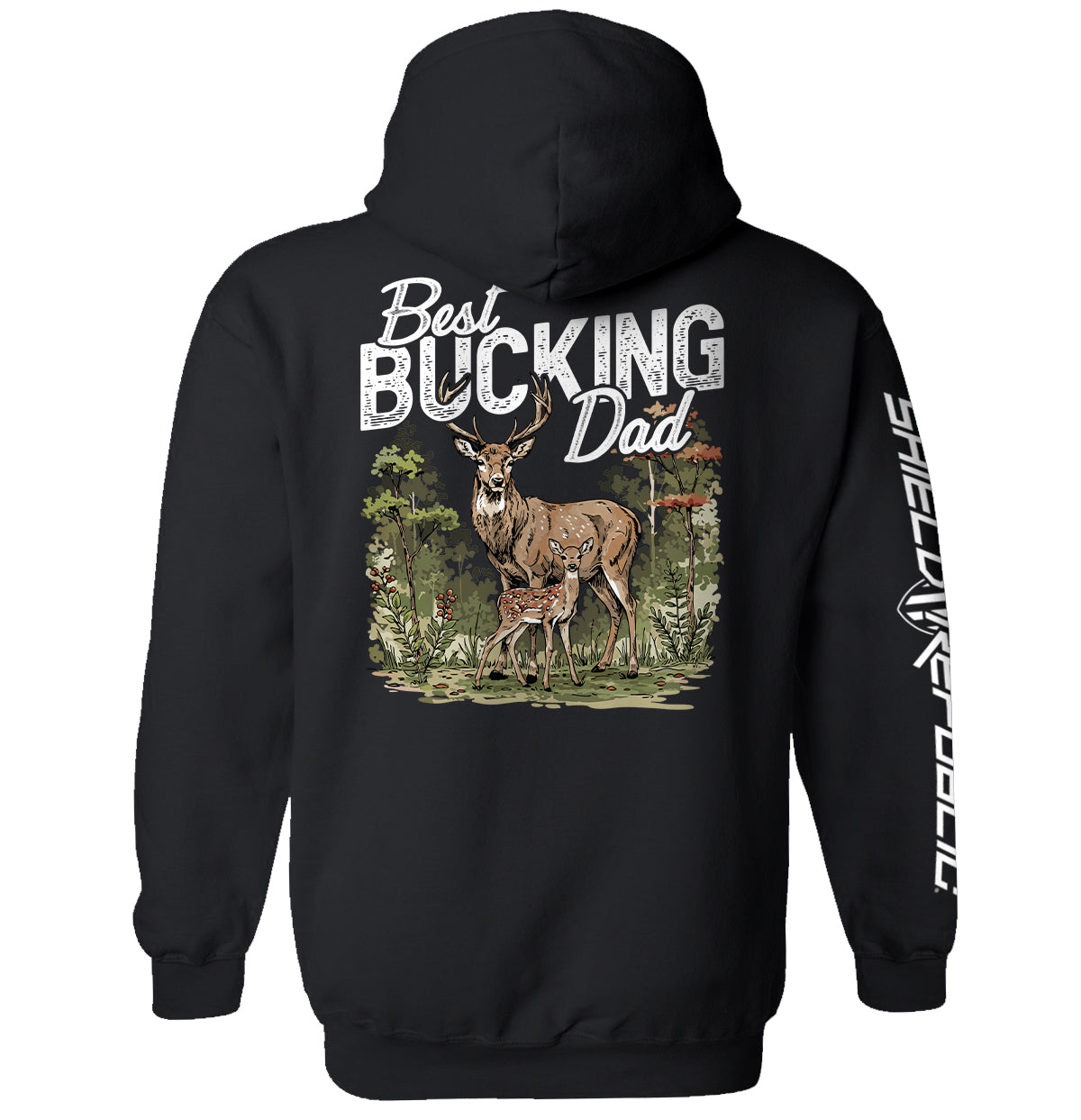 Best Bucking Dad - Aaria Tees Aaria Tees
