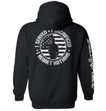 I Served I Sacrificed I Regret Nothing Aaria Tees