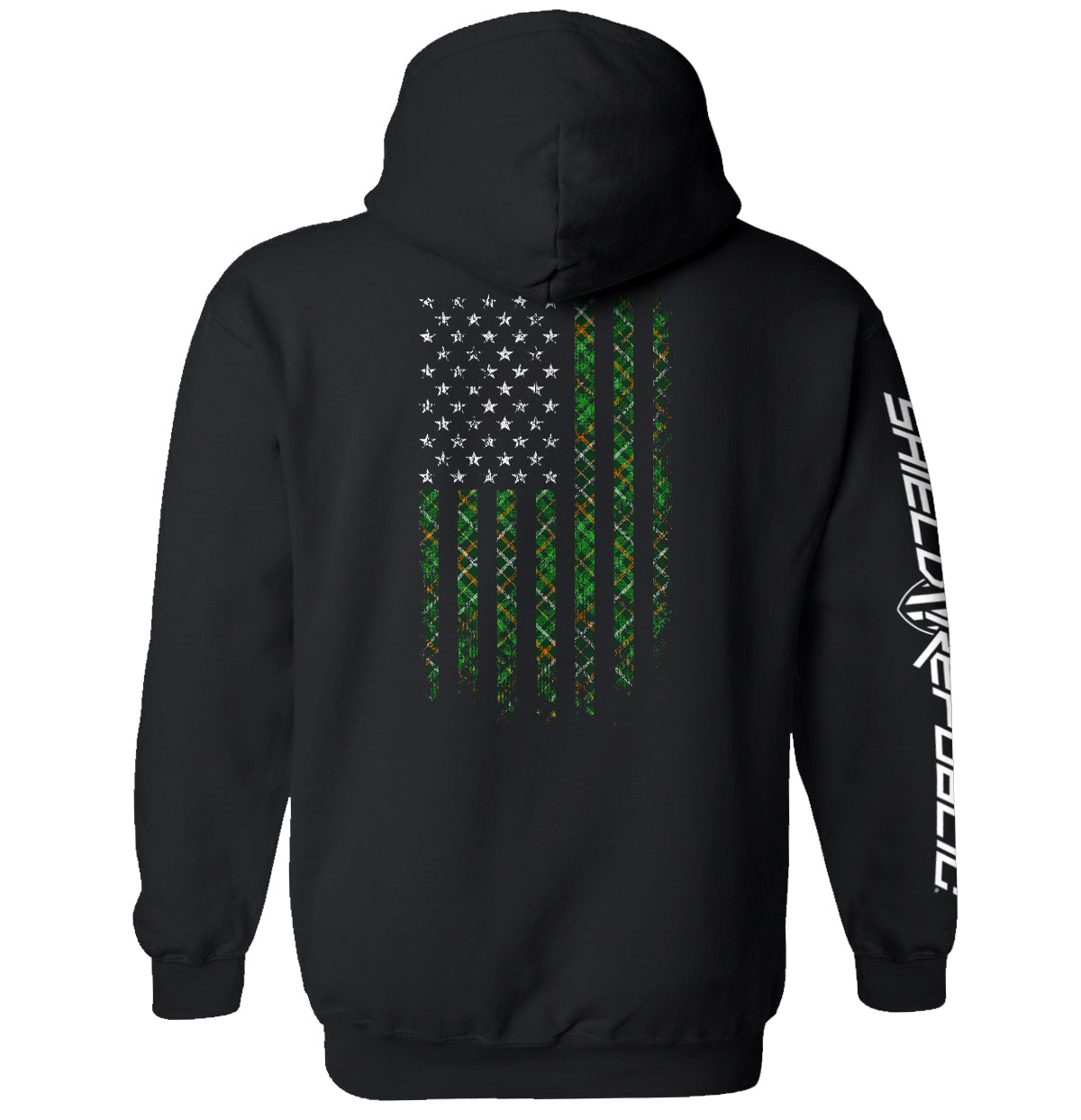 Irish Plaid American Flag - Aaria Tees Aaria Tees