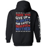 Those Who Give Up Liberty For Safety Aaria Tees