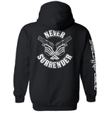 Never Surrender Aaria Tees
