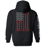 Golf American Flag Aaria Tees