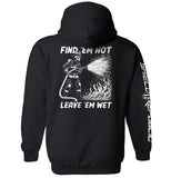 Find 'em Hot Leave 'em Wet Aaria Tees