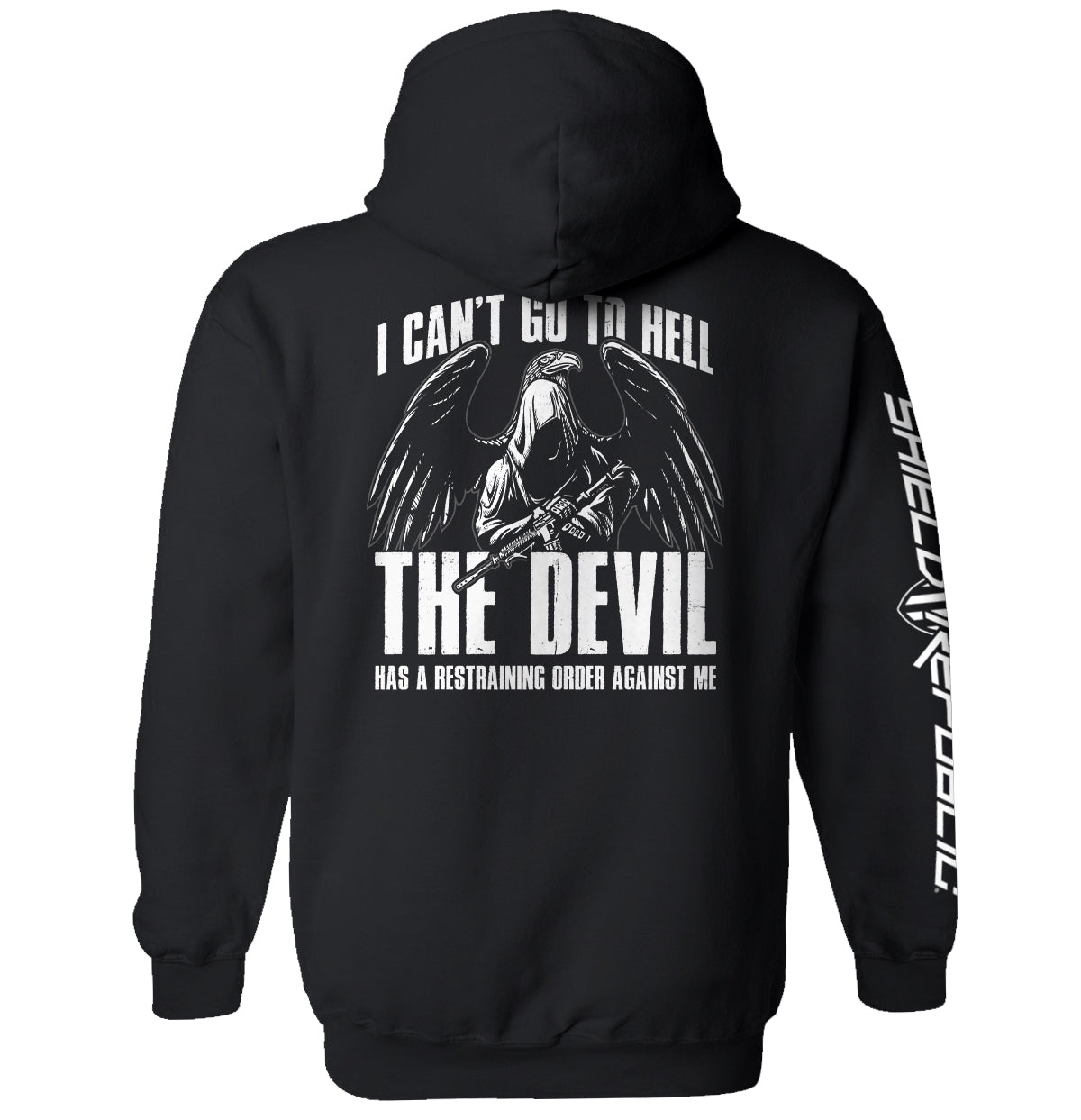 I Can't Go to Hell (Reaper Eagle) - Aaria Tees Aaria Tees