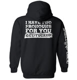 I Have Two Pronouns For You Get/Fucked Aaria Tees