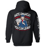 Hate America Offended By Free Speech You can Leave Aaria Tees