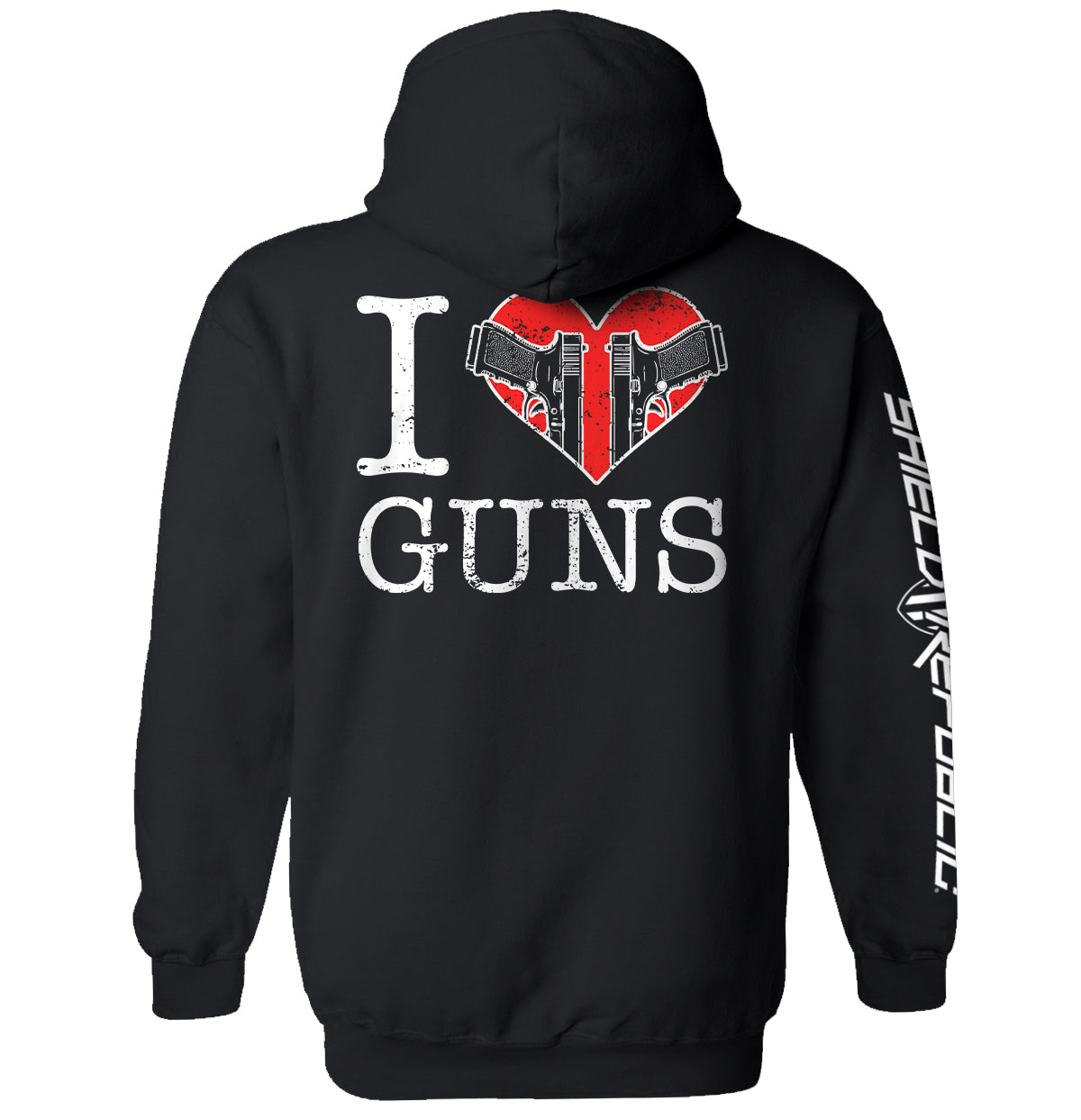 I Love Guns - Aaria Tees Aaria Tees