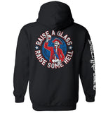 Raise a Glass Raise Some Hell Aaria Tees