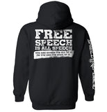 Free Speech Is All Speech - Aaria Tees Aaria Tees