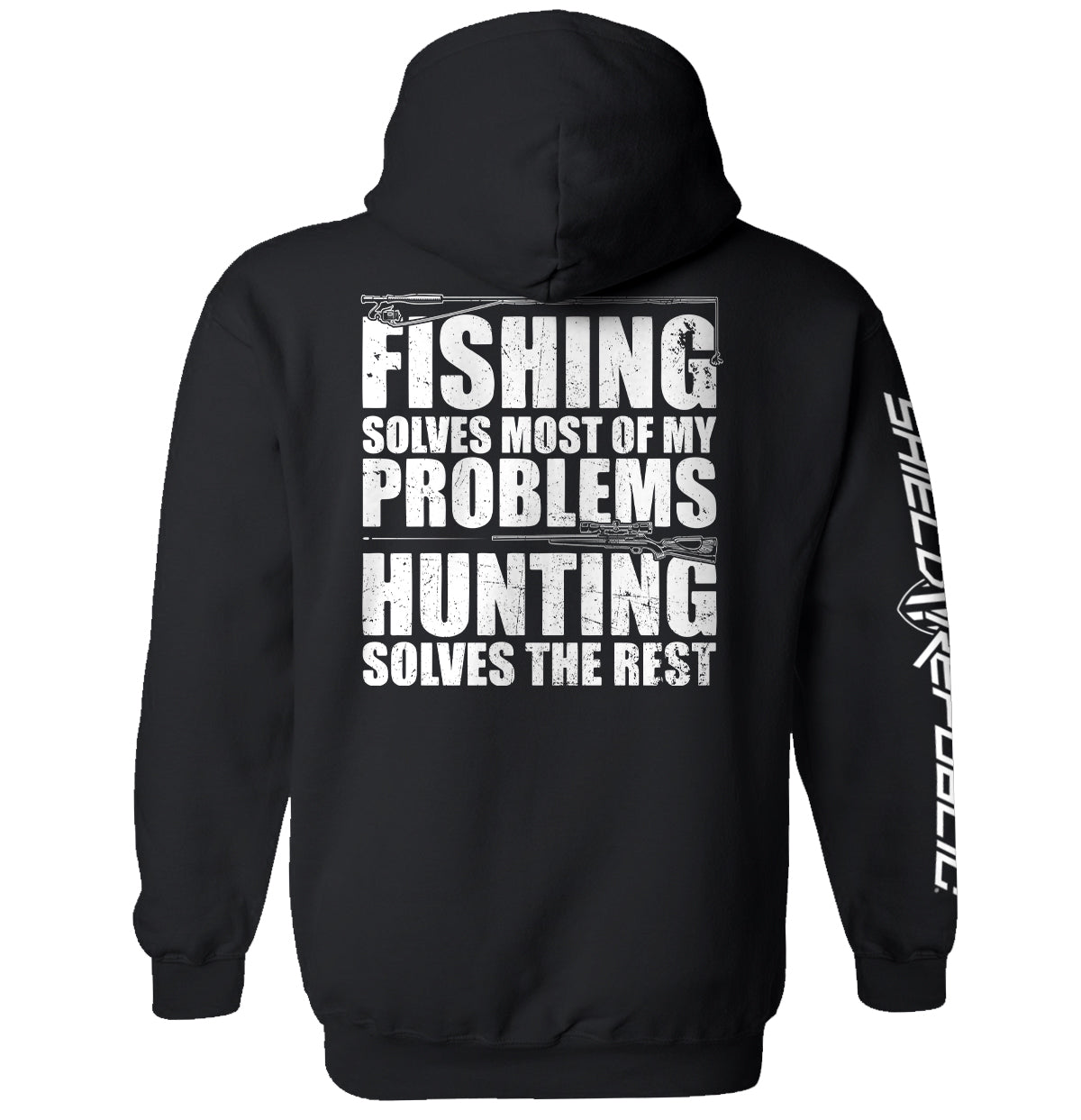 Fishing Solves Most Of My Problems - Aaria Tees Aaria Tees