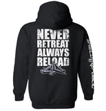 Never Retreat Always Reload - Aaria Tees Aaria Tees