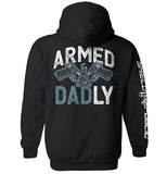 Armed and Dadly Aaria Tees