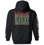Legend Husband Daddy Grandpa Aaria Tees