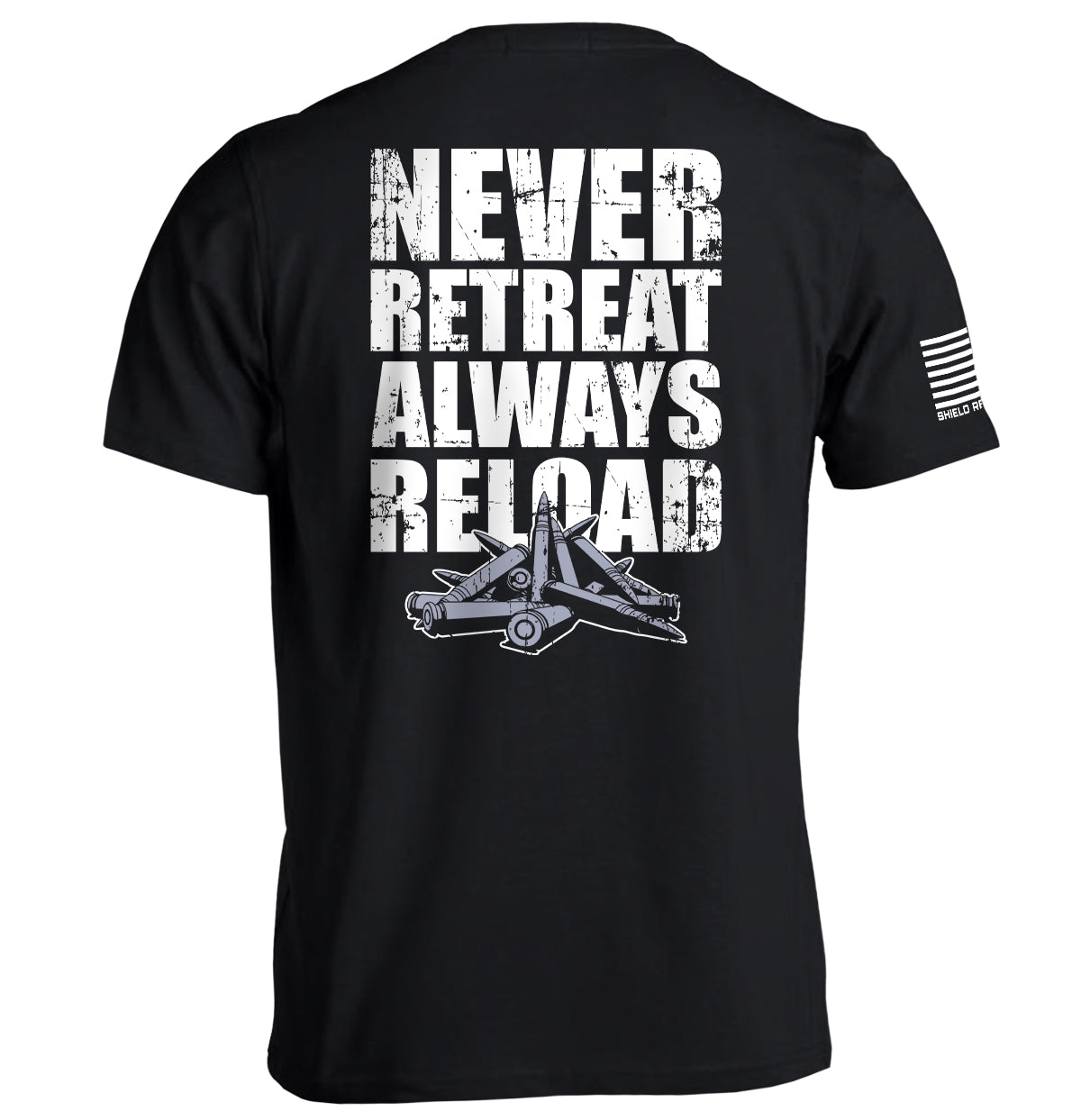 Never Retreat Always Reload - Aaria Tees Aaria Tees