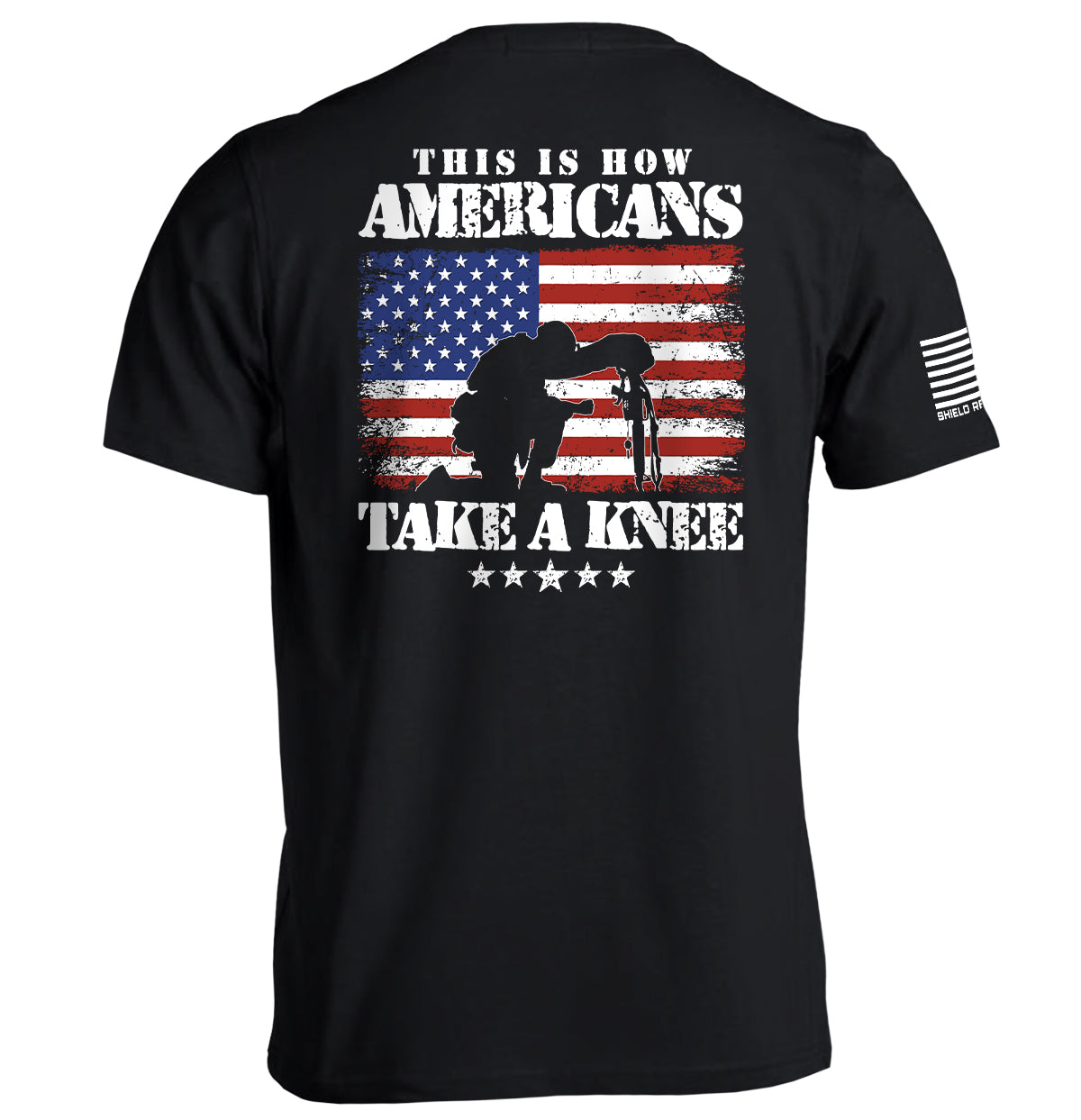 This Is How Americans Take A Knee - Aaria Tees Aaria Tees