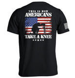 This Is How Americans Take A Knee - Aaria Tees Aaria Tees