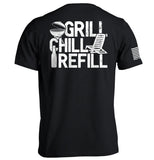 Grill Chill Refill Aaria Tees