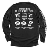 Things I Do In My Spare Time Guns - Aaria Tees Aaria Tees