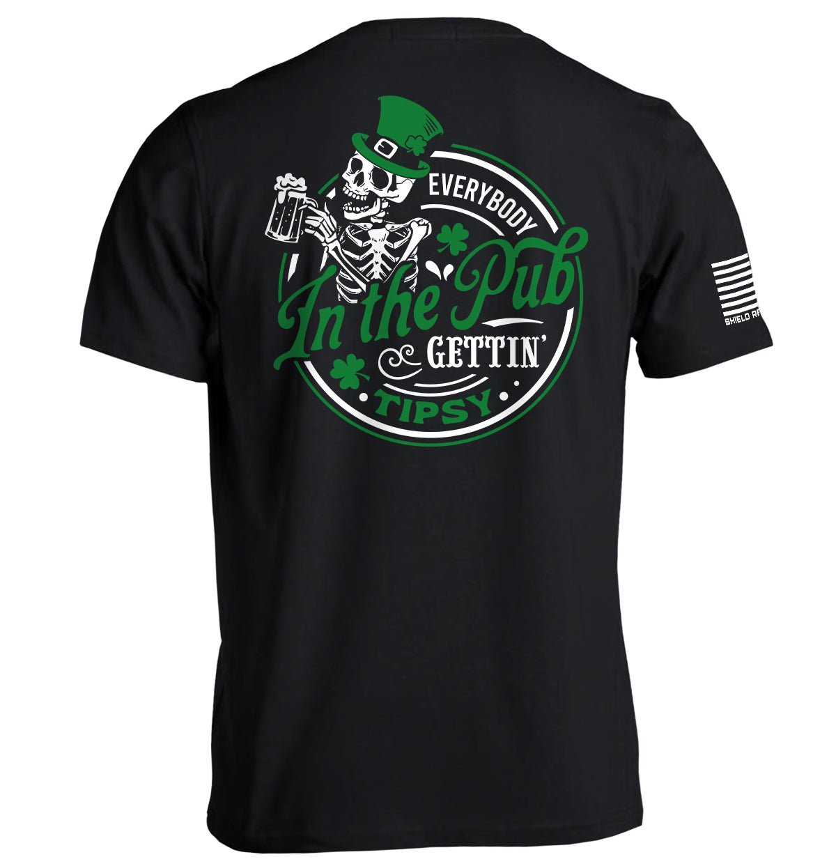 Everybody In The Pub Skeleton - Aaria Tees